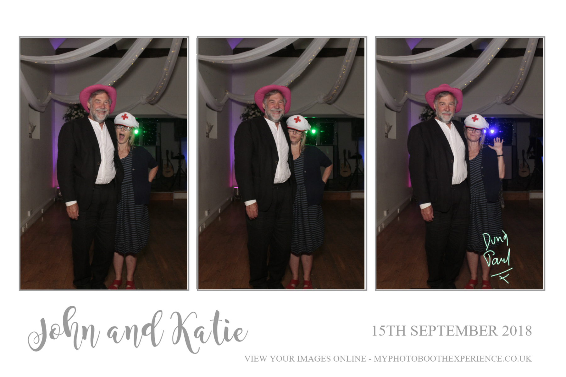 John and Katie’s Wedding | View more photos from the event at gallery.myphotoboothexperience.co.uk/u/MyPhotoBoothExperienceLtd/John-and-Katie’s-Wedding